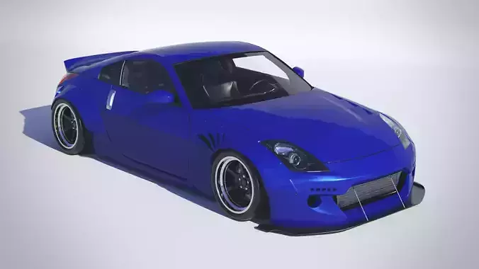 Nissan 350z Rocket bunny 3D model