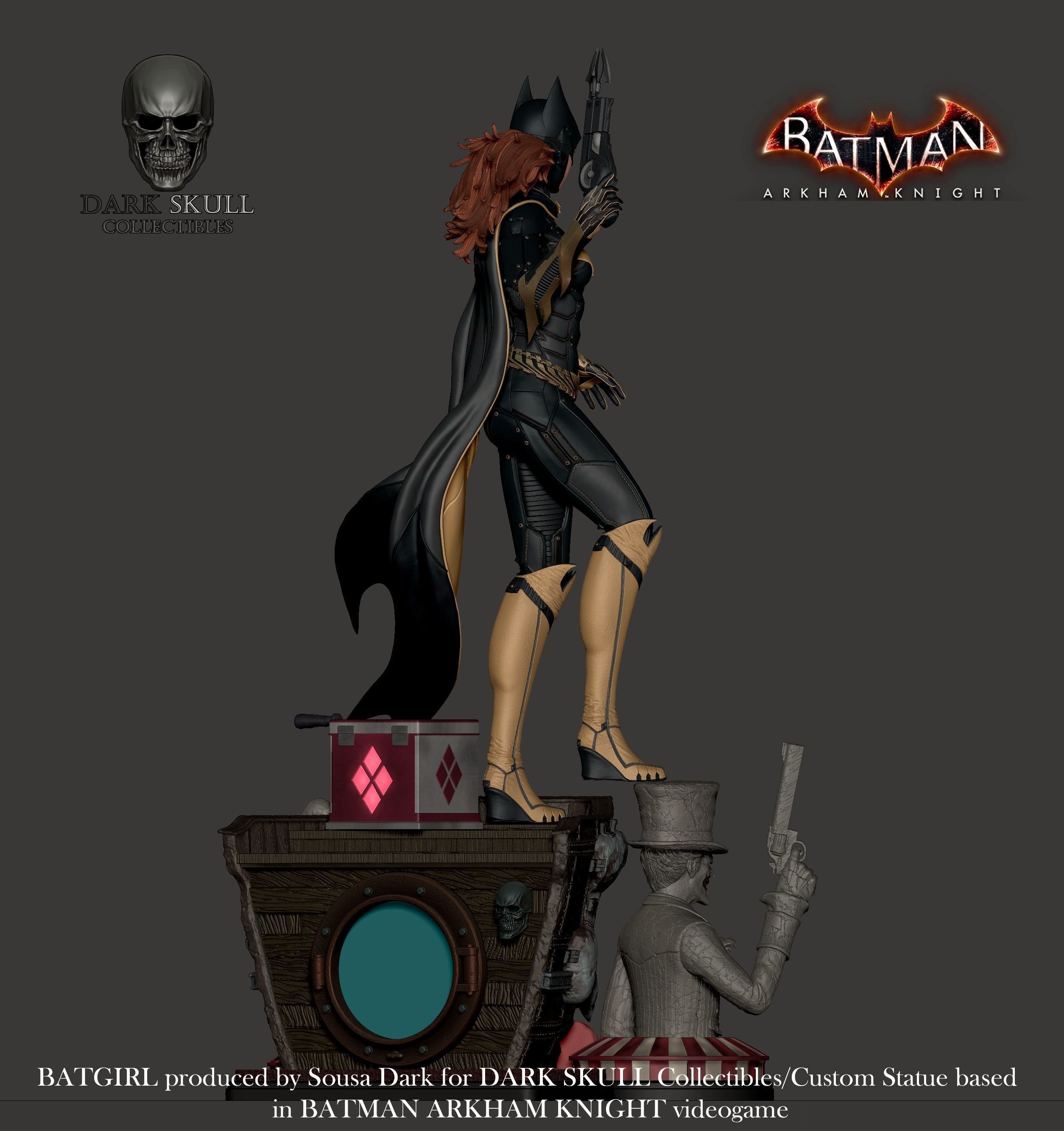 BATGIRL A MATTER OF FAMILY STL 3D print model_5