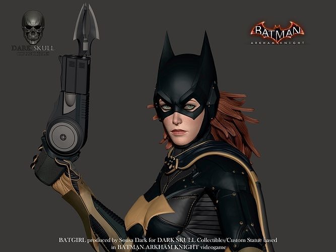 BATGIRL A MATTER OF FAMILY STL 3D print model