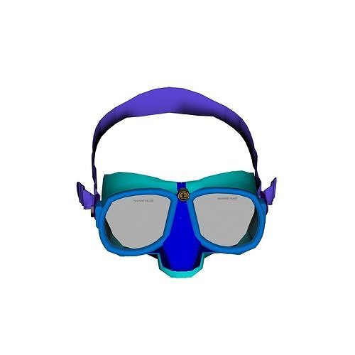 Diving Mask for G3F 3D model