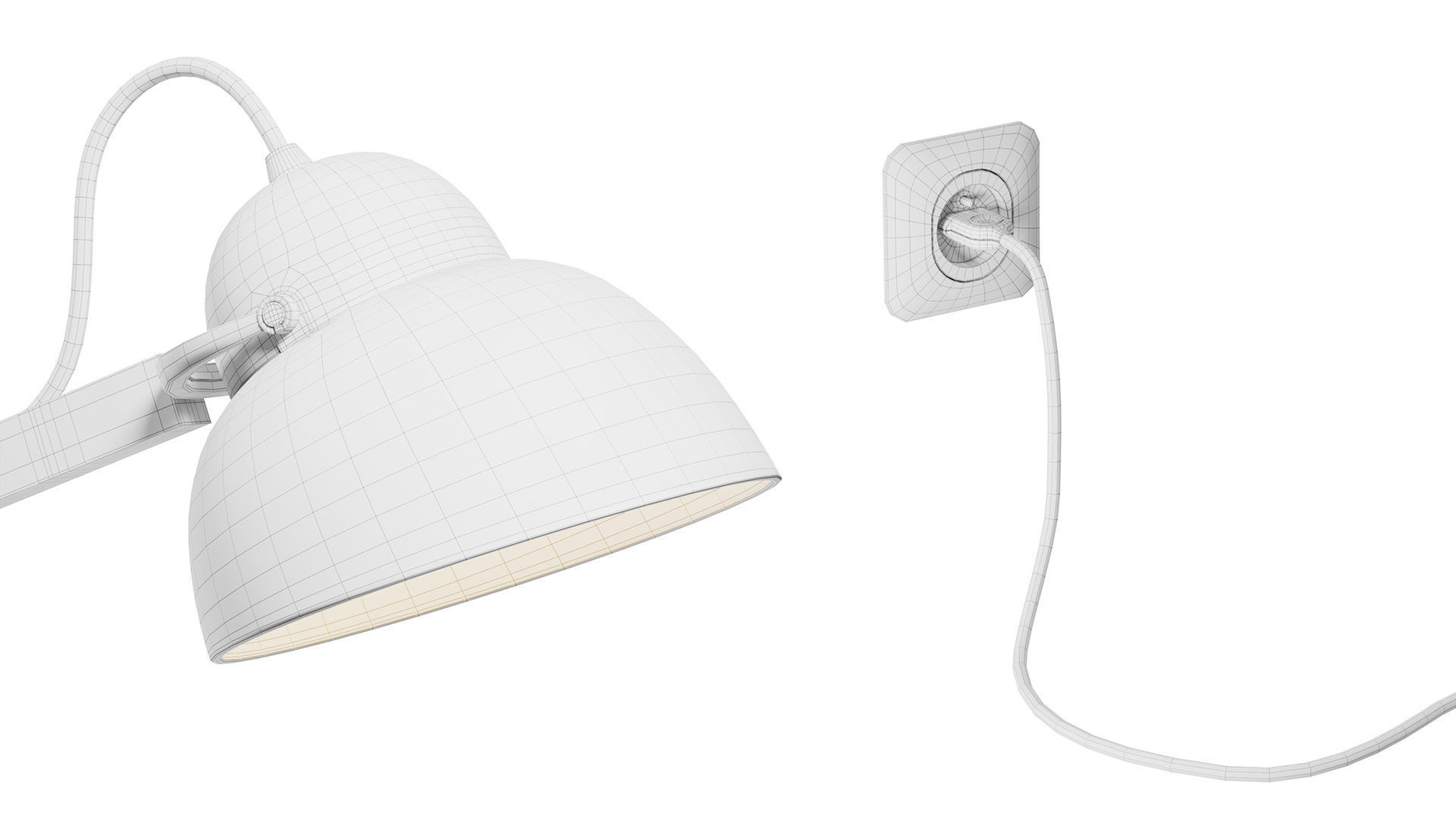 w084 Table Lamp t1 - t2 3D model_6