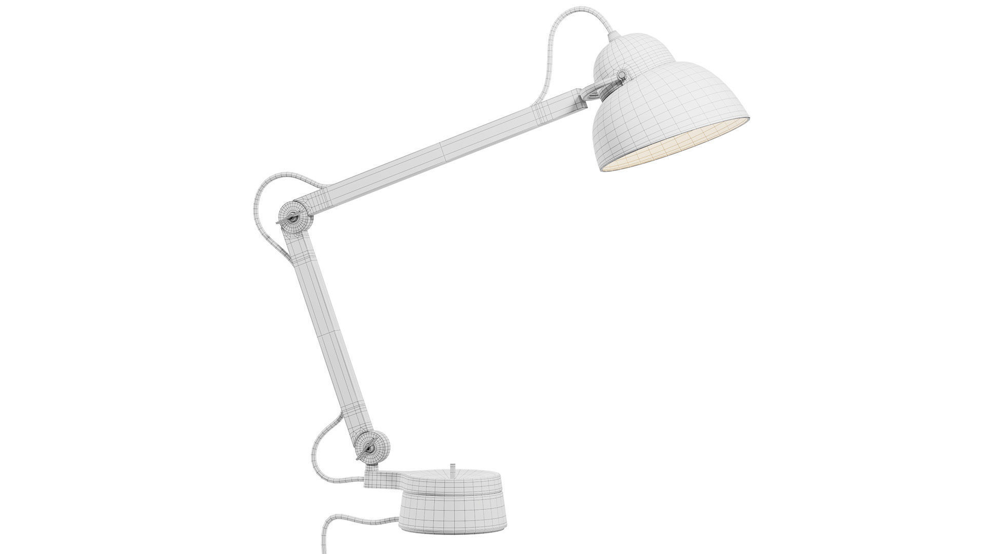 w084 Table Lamp t1 - t2 3D model_4