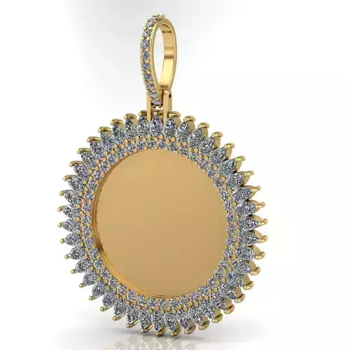 Memory pendant 3D print model 3D print model