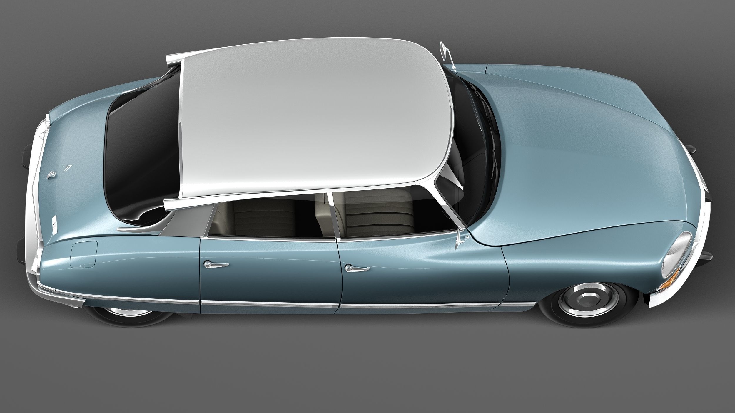 Citroen DS 1967-1975 3D model_7
