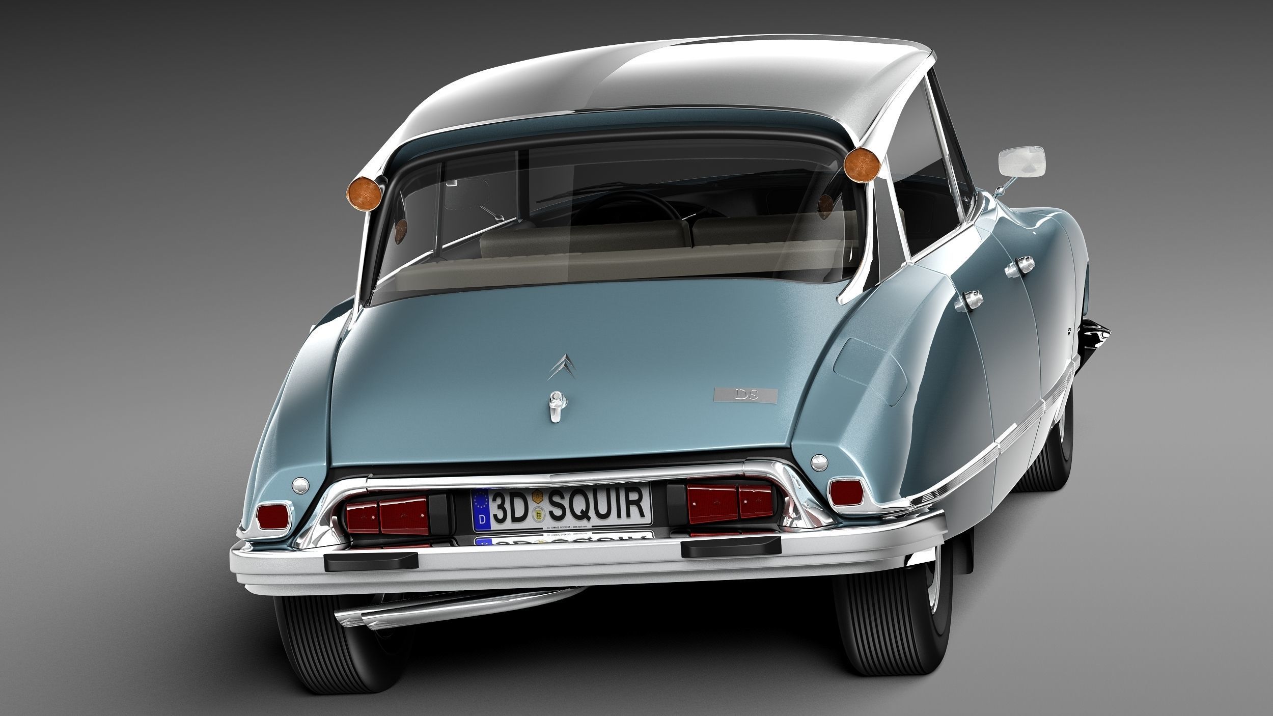 Citroen DS 1967-1975 3D model_5