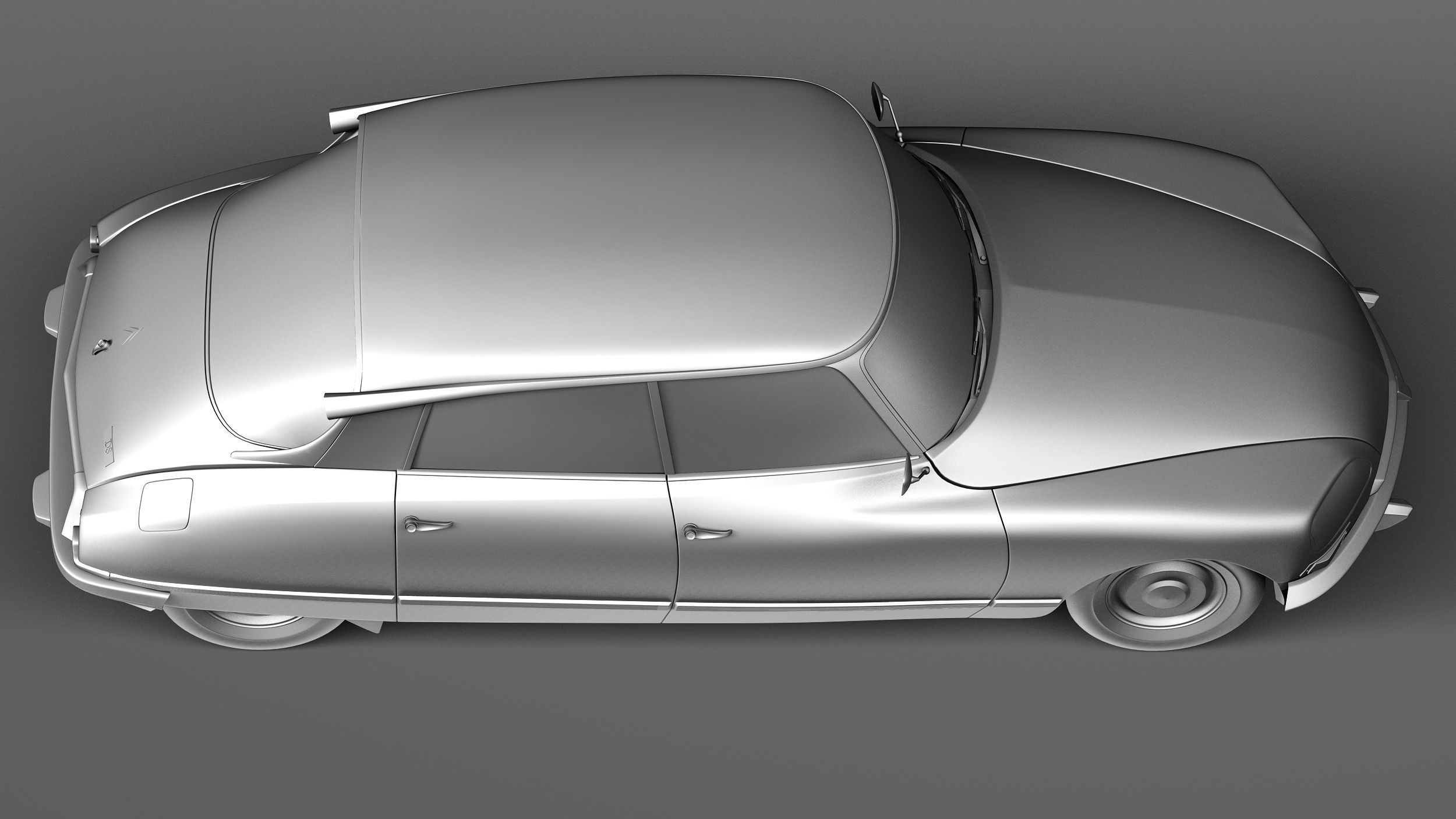 Citroen DS 1967-1975 3D model_15