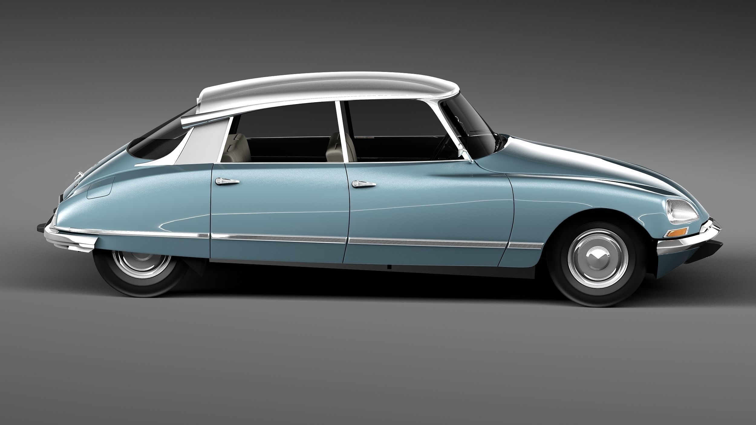 Citroen DS 1967-1975 3D model_6