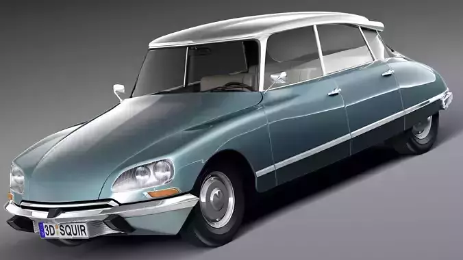 Citroen DS 1967-1975 3D model