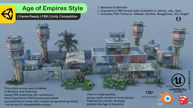 Medieval Strategy 3D model