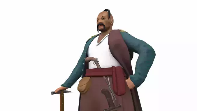 Cossack Bulba 3D model