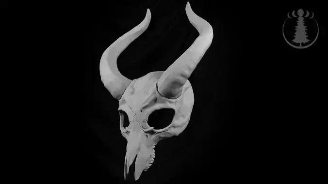Mask Animal Skull 3D print model