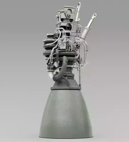 Rocket Engine 3D model
