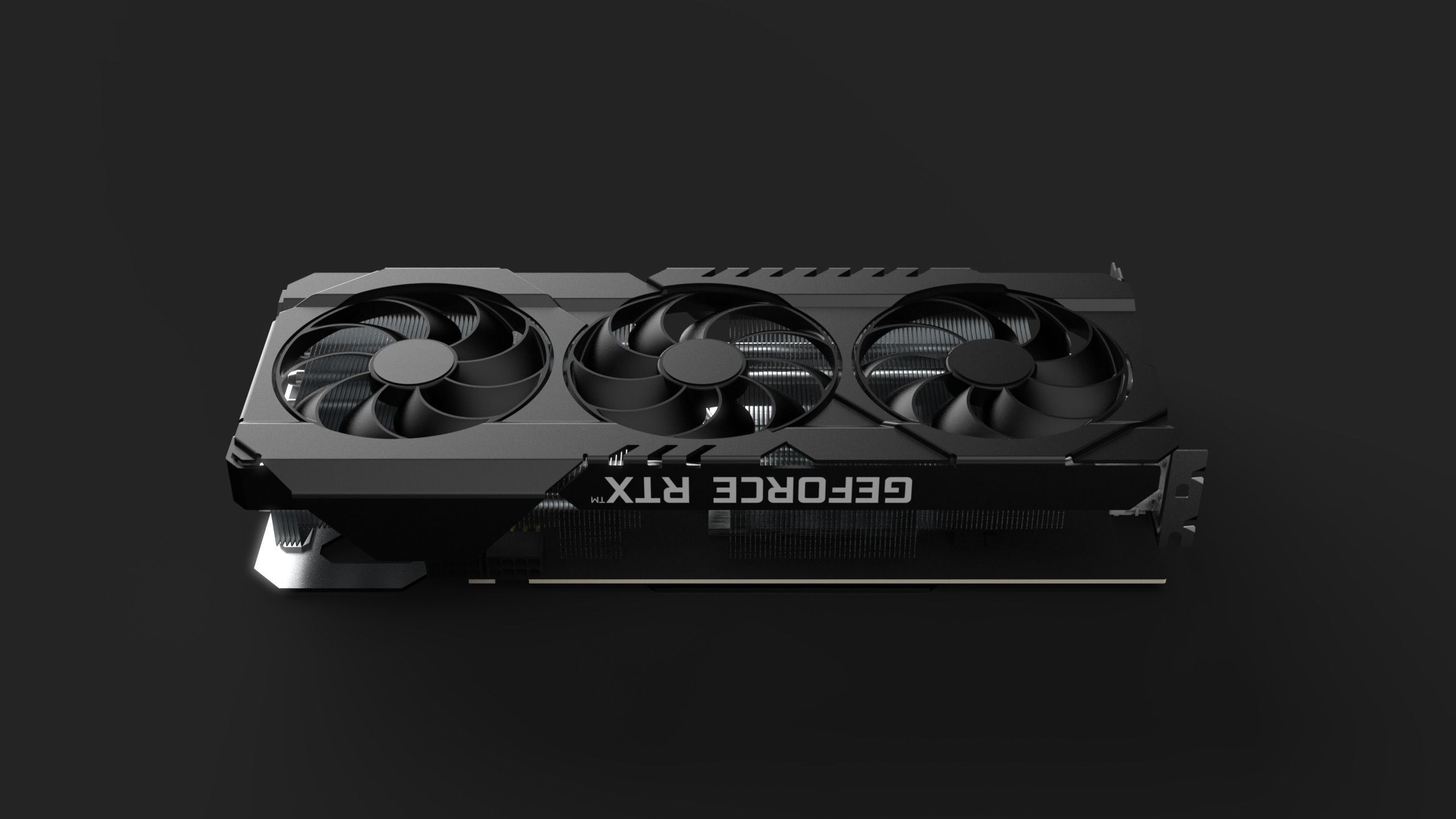 GPU RTX 3070 TI - High Quality 3D model_2