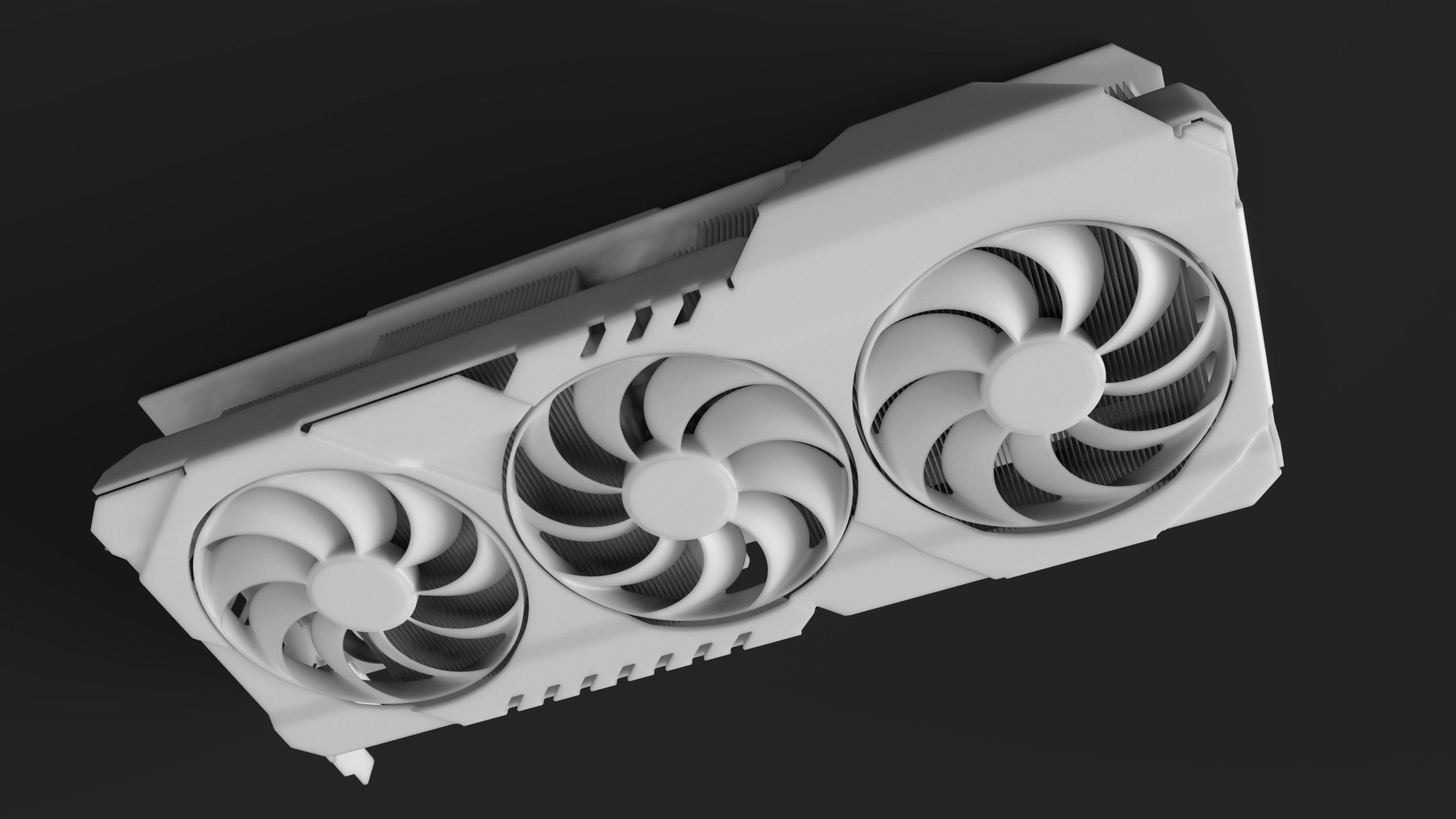 GPU RTX 3070 TI - High Quality 3D model_8