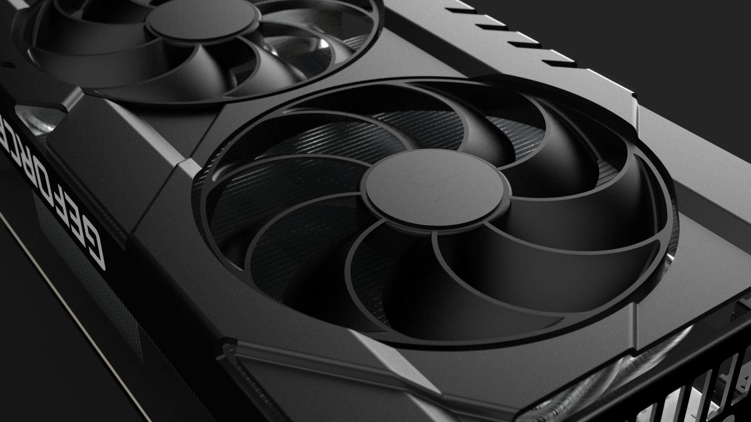 GPU RTX 3070 TI - High Quality 3D model_1