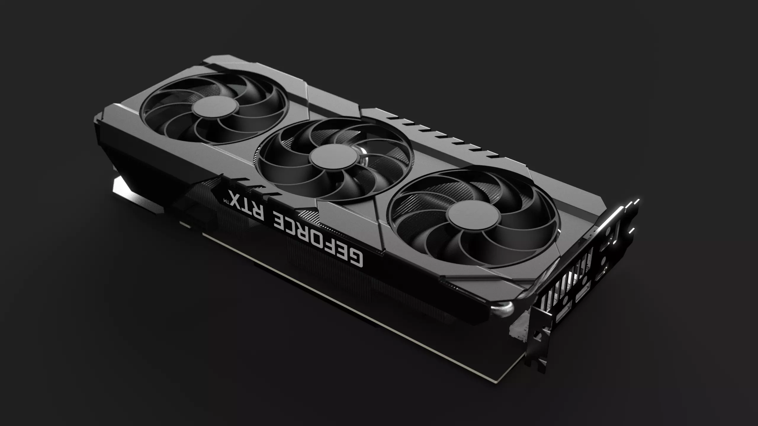 GPU RTX 3070 TI - High Quality 3D model_0