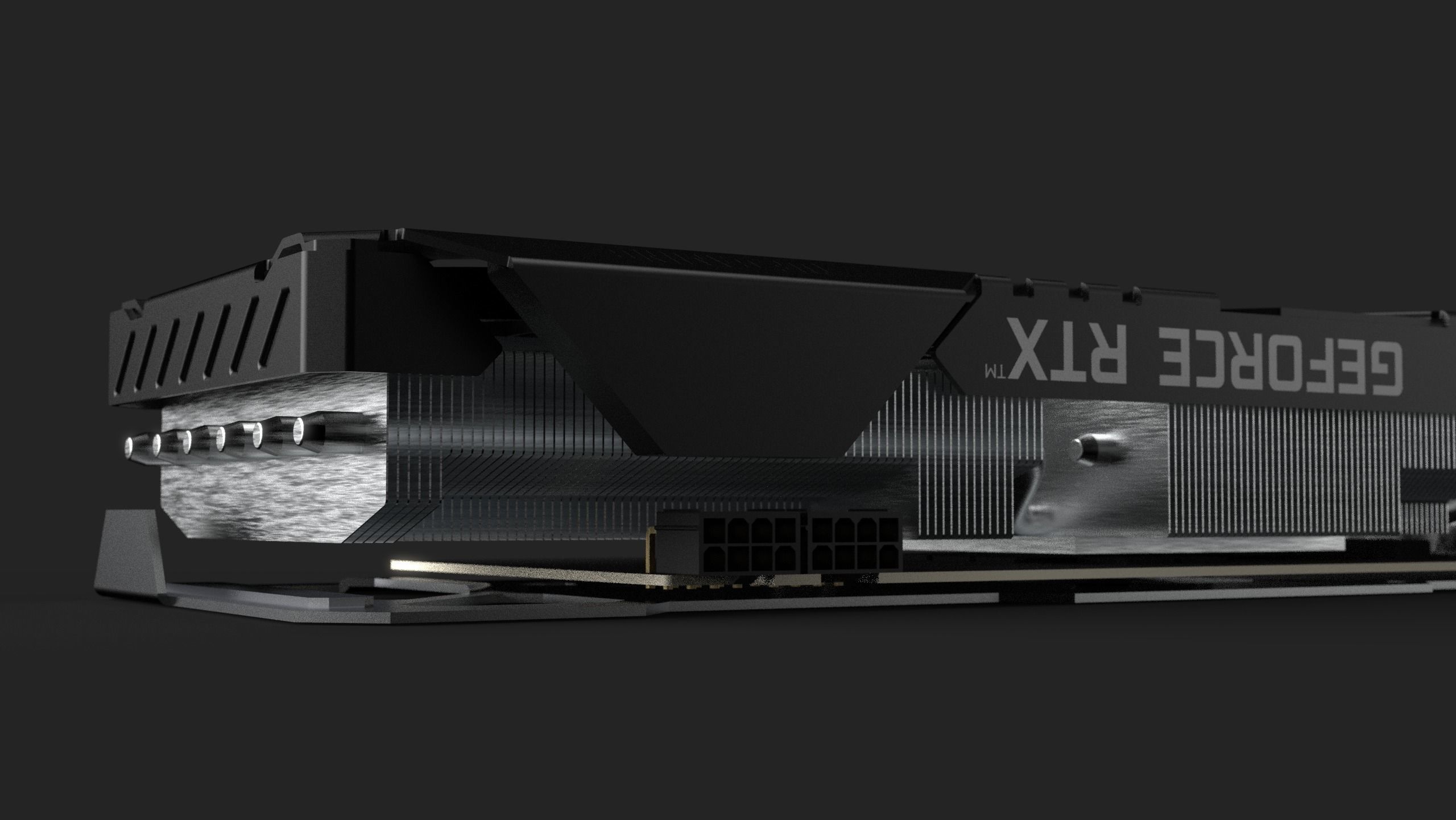 GPU RTX 3070 TI - High Quality 3D model_5