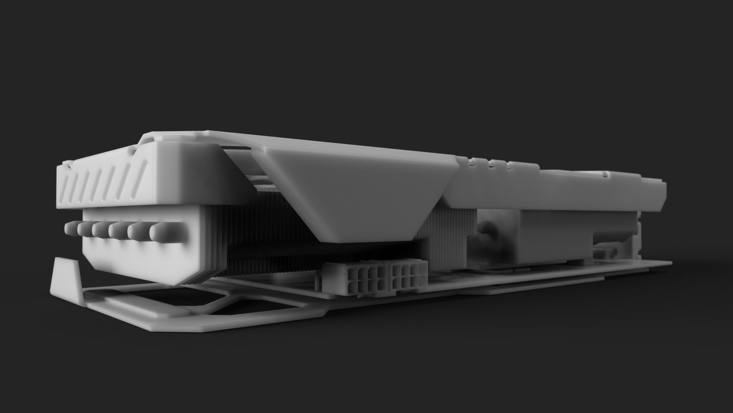 GPU RTX 3070 TI - High Quality 3D model_9