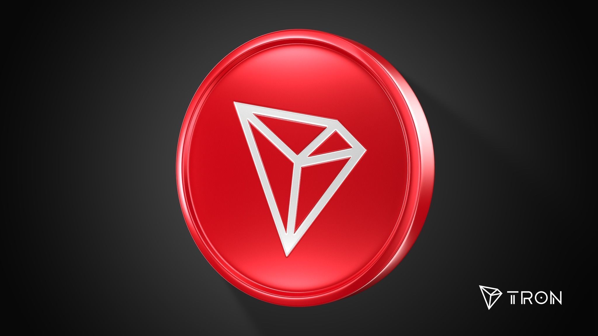 Tron Coin 3D model_4