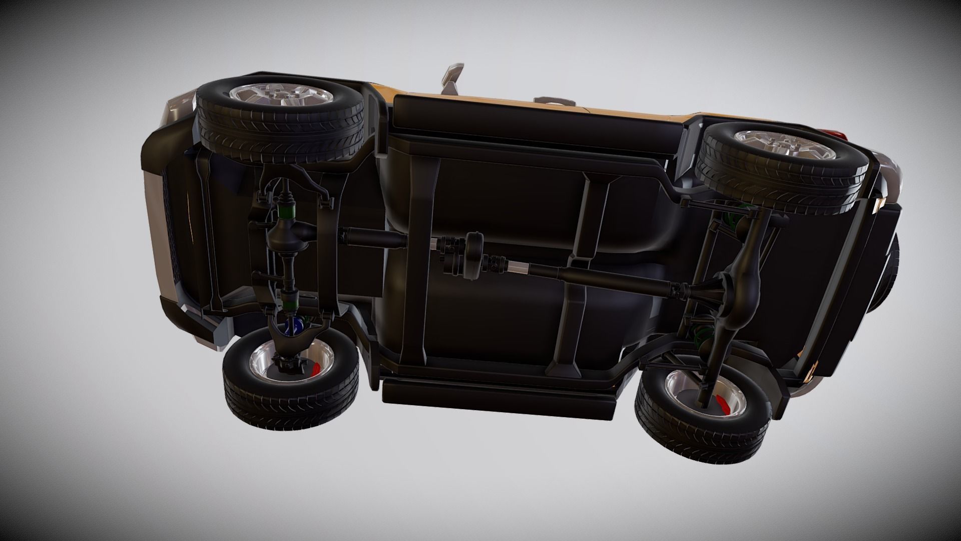 Toyota FJ Cruiser 3D model_5