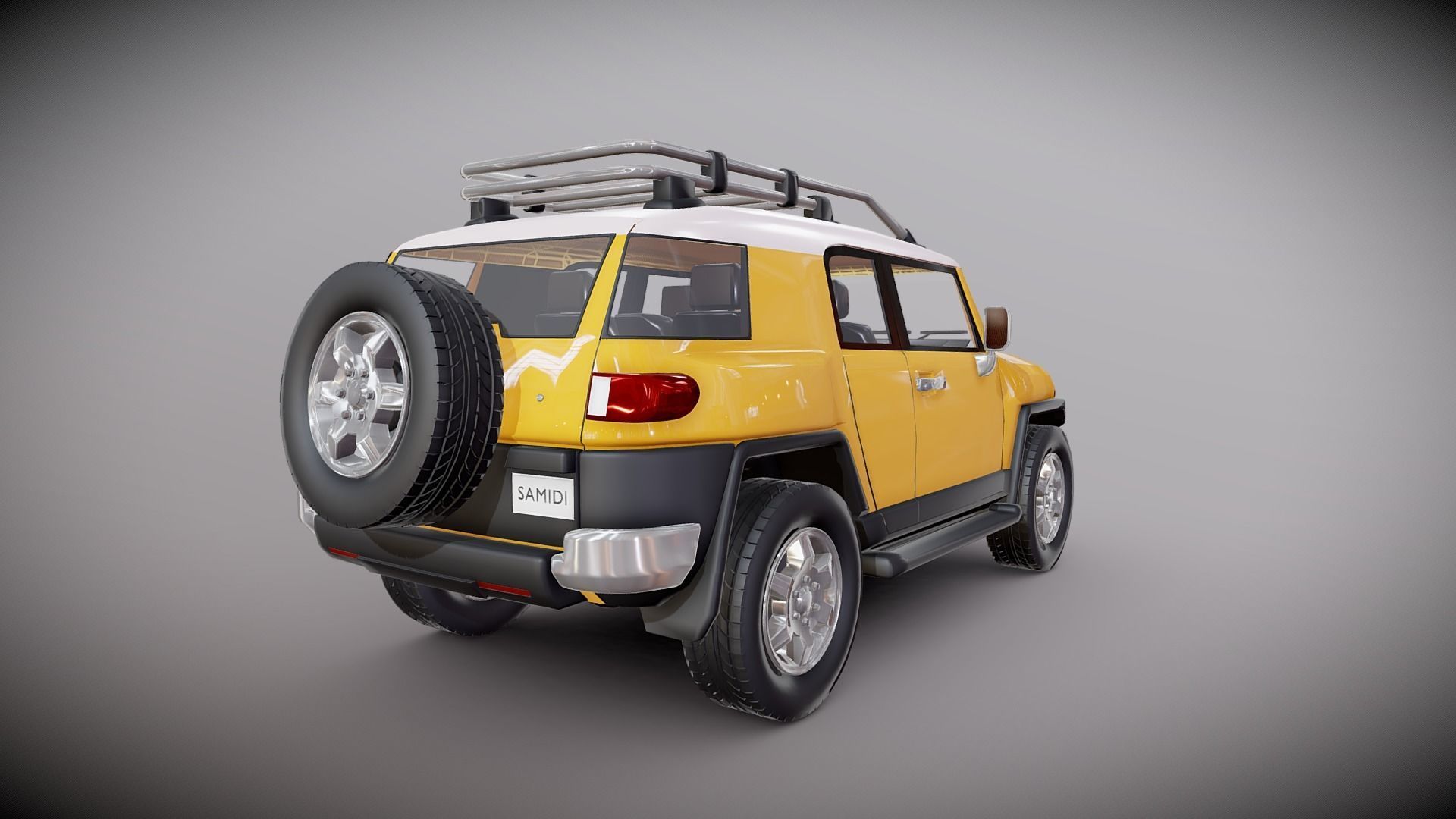 Toyota FJ Cruiser 3D model_1
