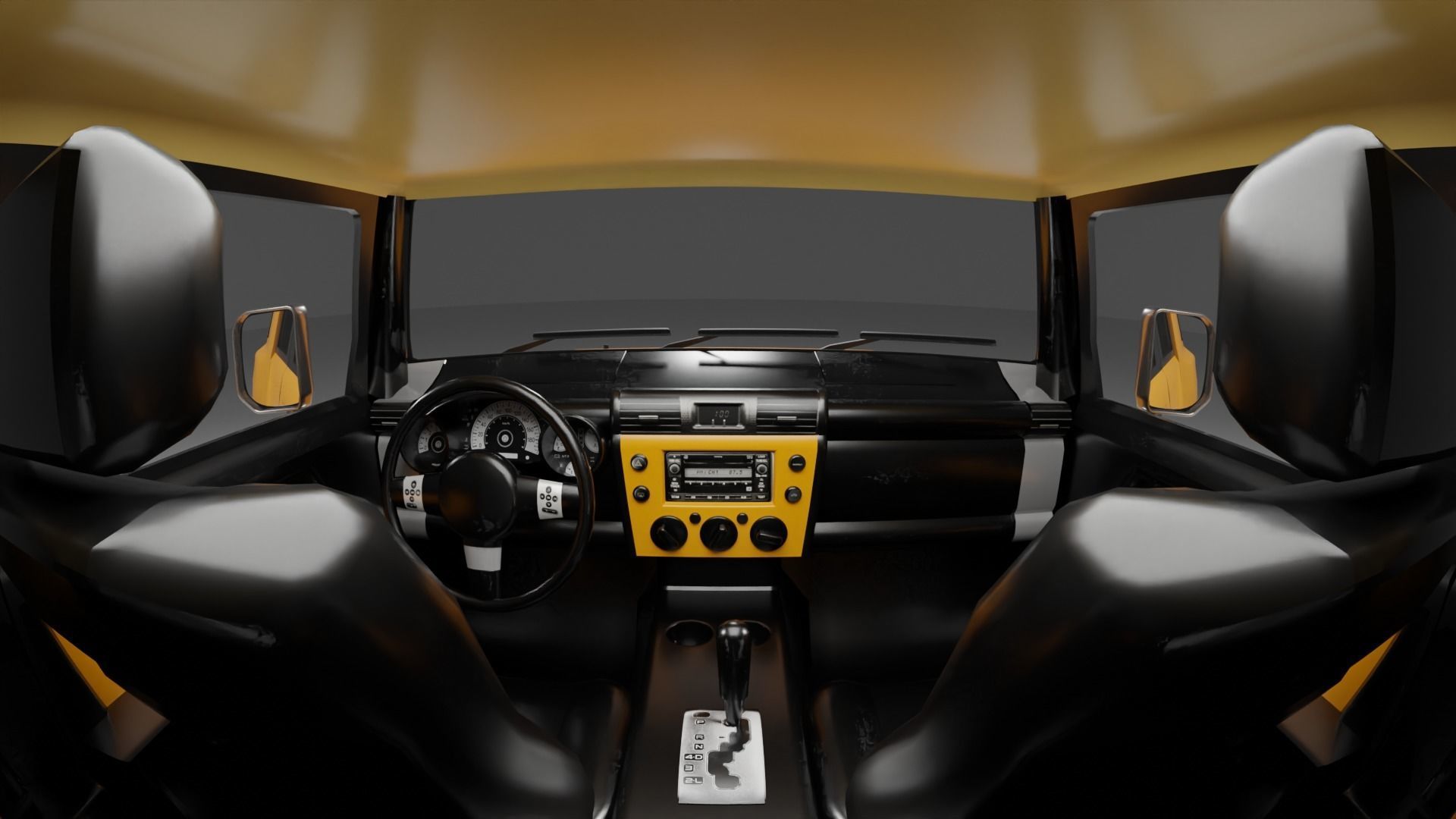 Toyota FJ Cruiser 3D model_6