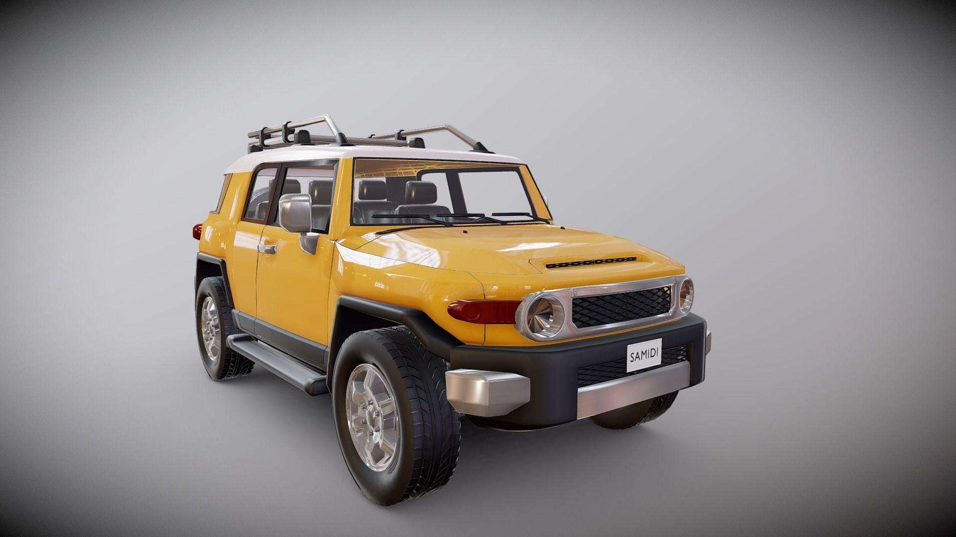 Toyota FJ Cruiser 3D model_2