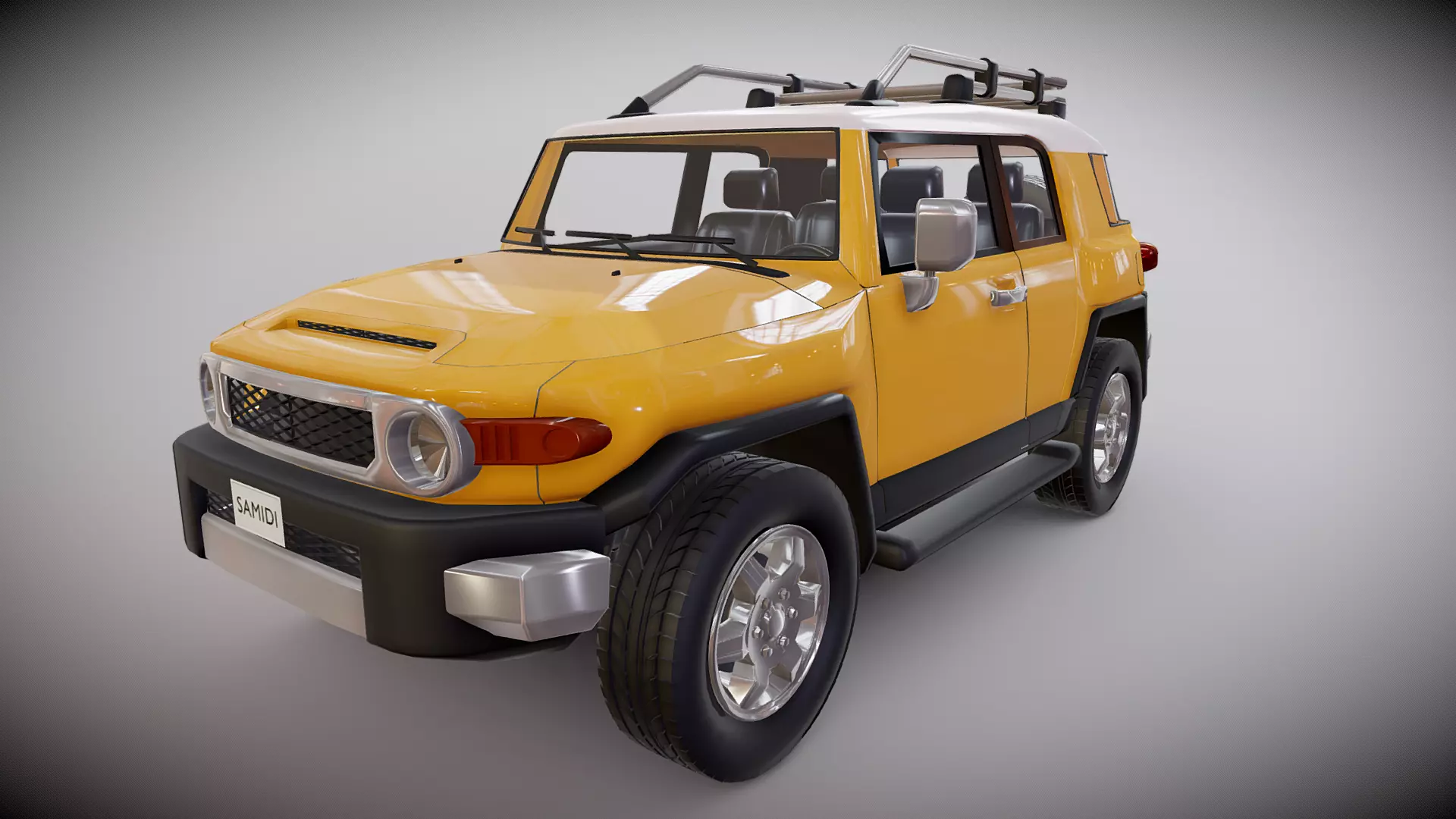 Toyota FJ Cruiser 3D model_0