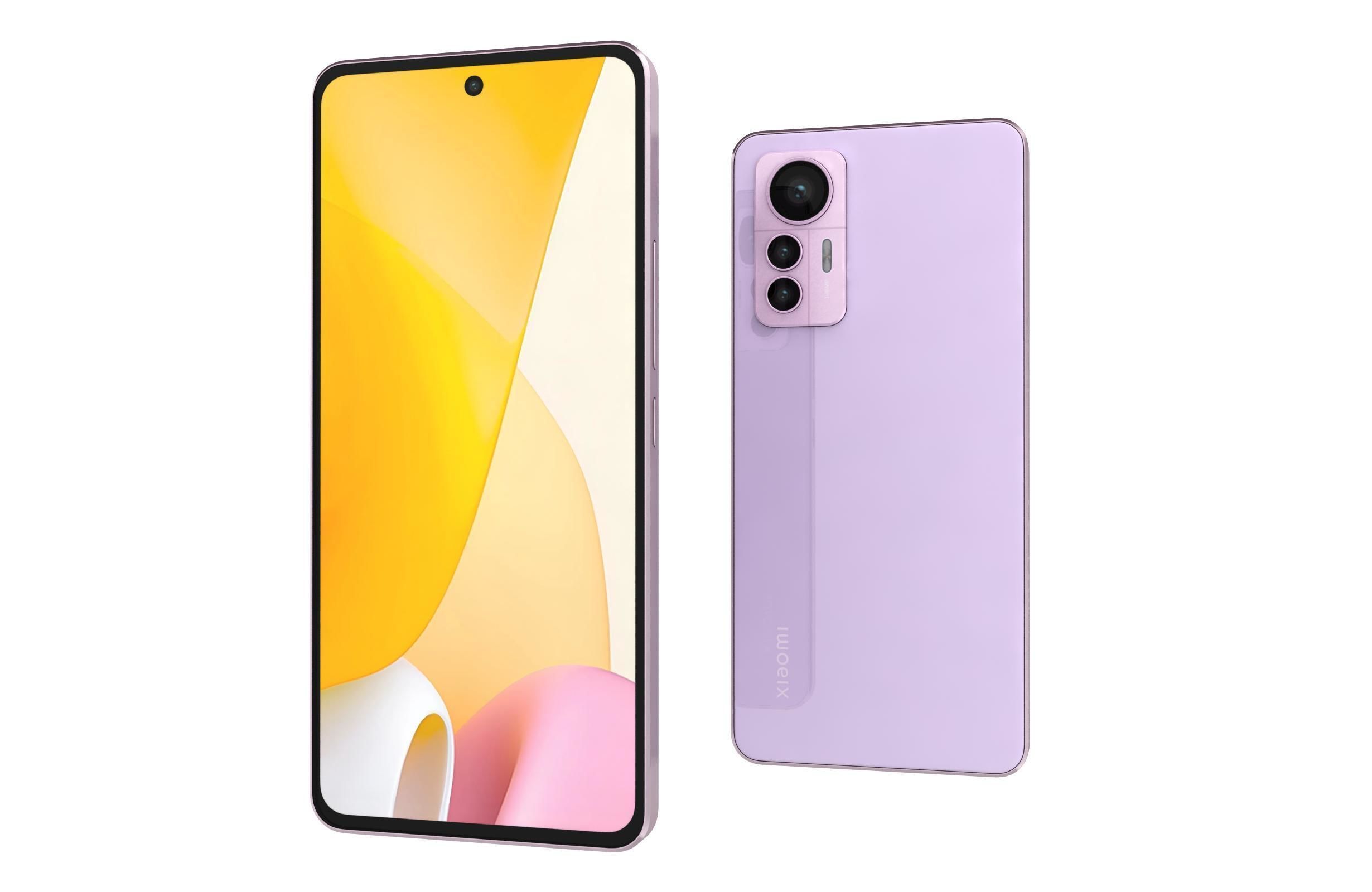 Xiaomi 12 Lite Purple 3D model_6