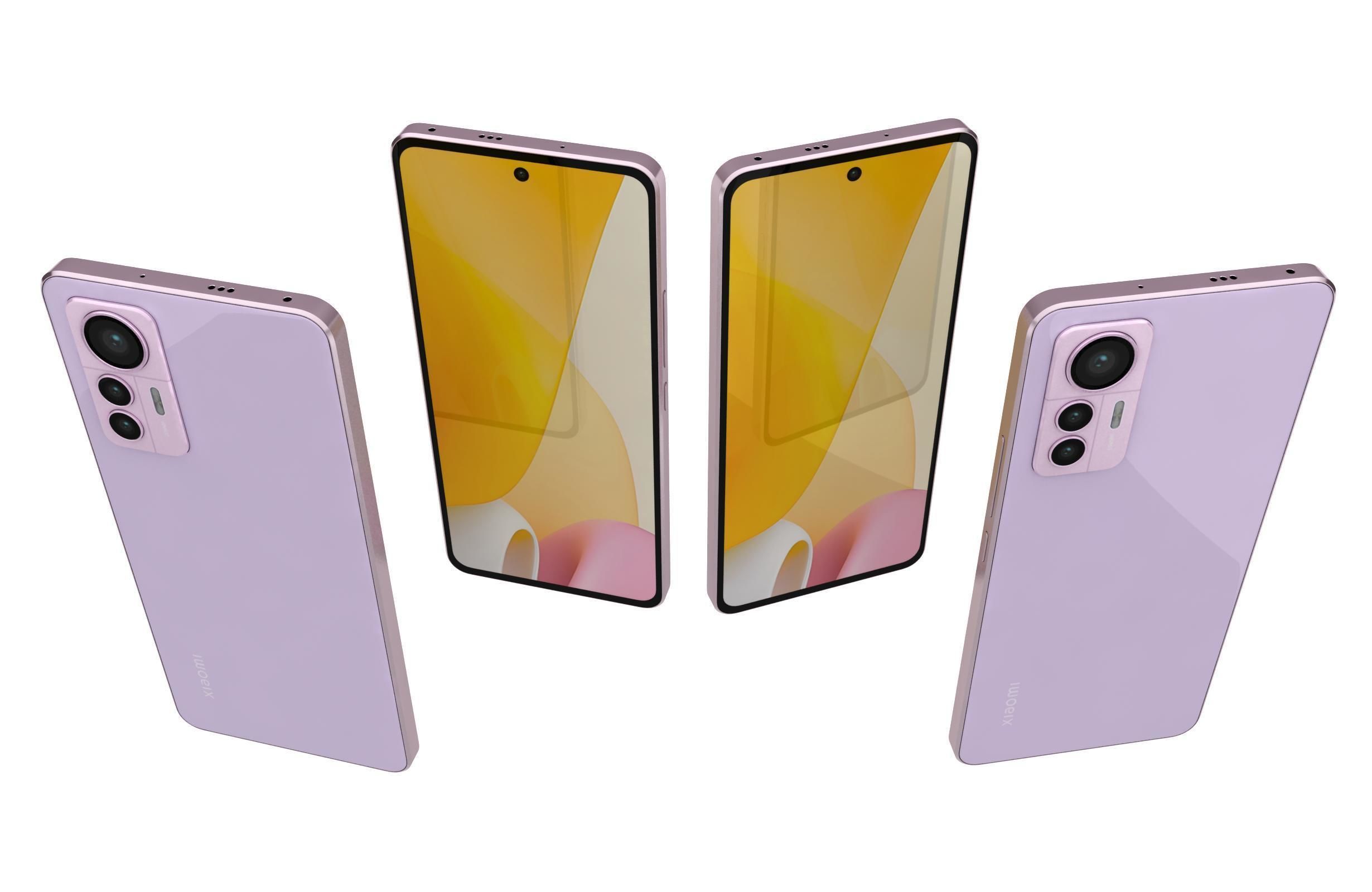 Xiaomi 12 Lite Purple 3D model_4