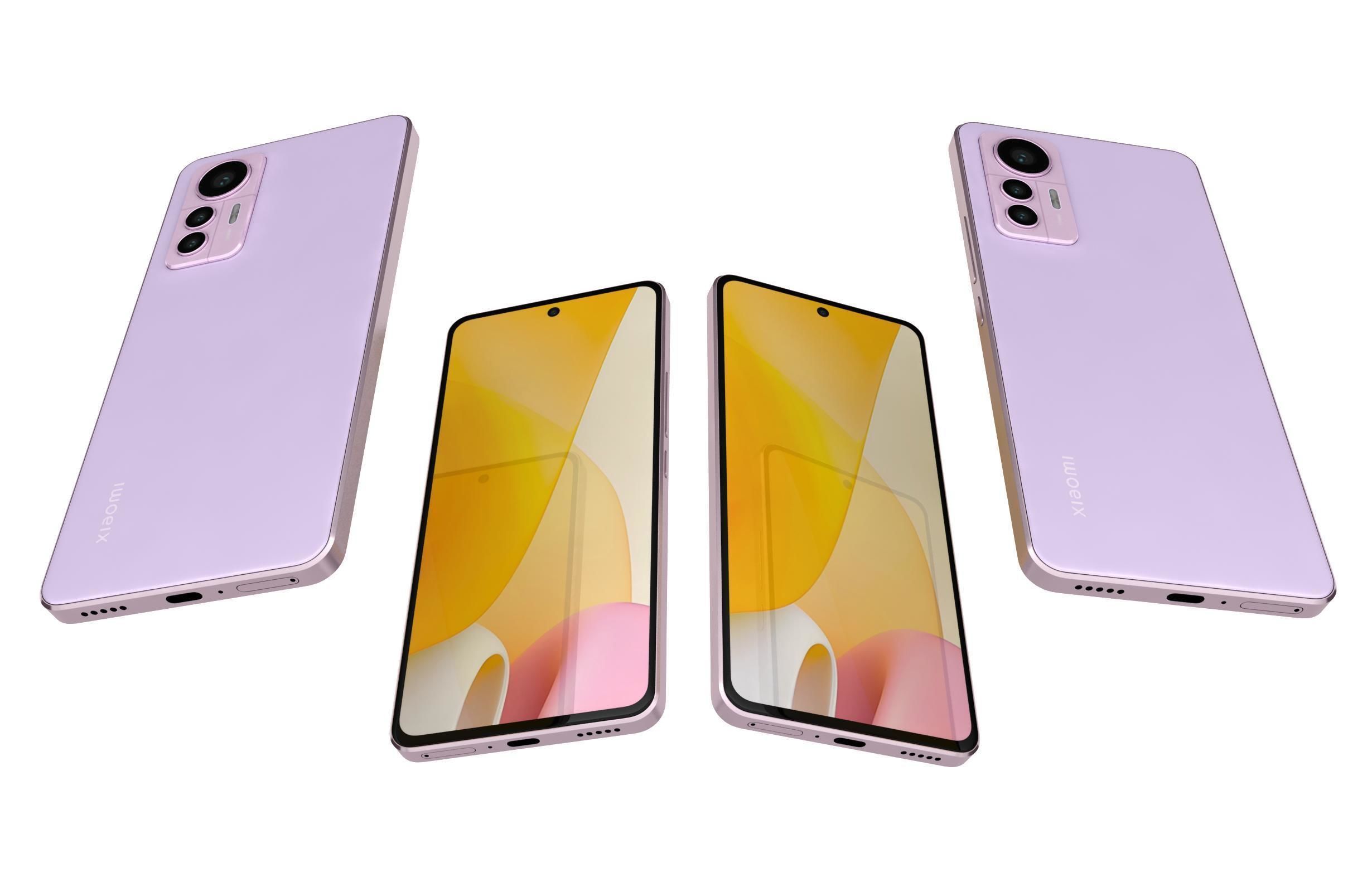 Xiaomi 12 Lite All Colors 3D model_39