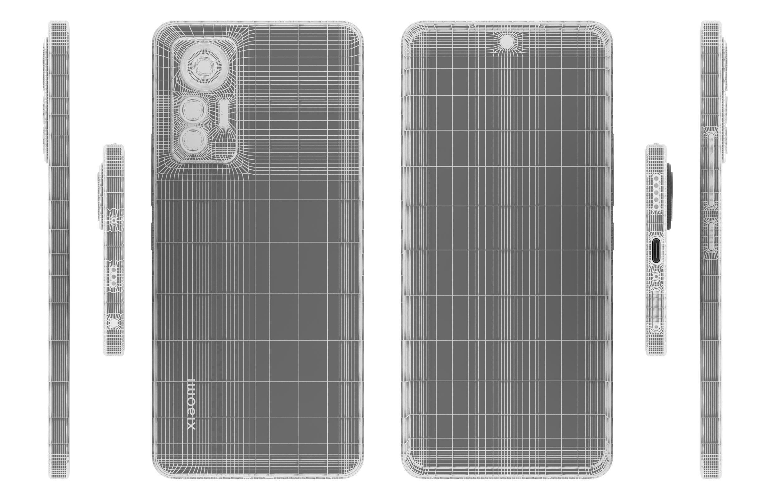 Xiaomi 12 Lite All Colors 3D model_50