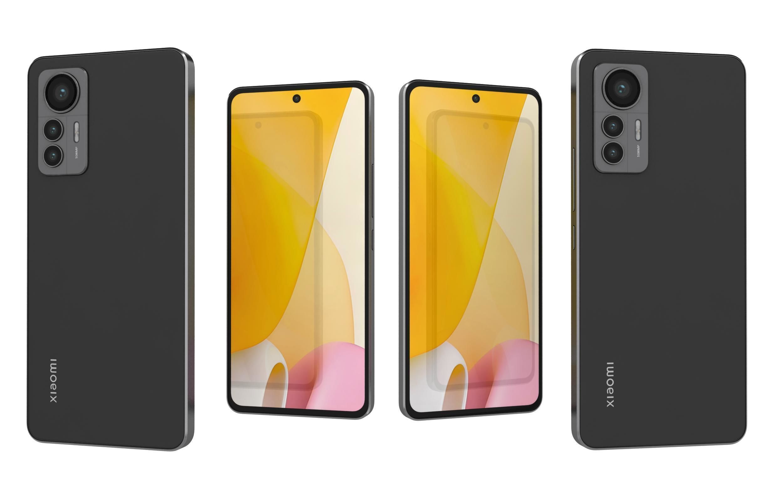 Xiaomi 12 Lite All Colors 3D model_31