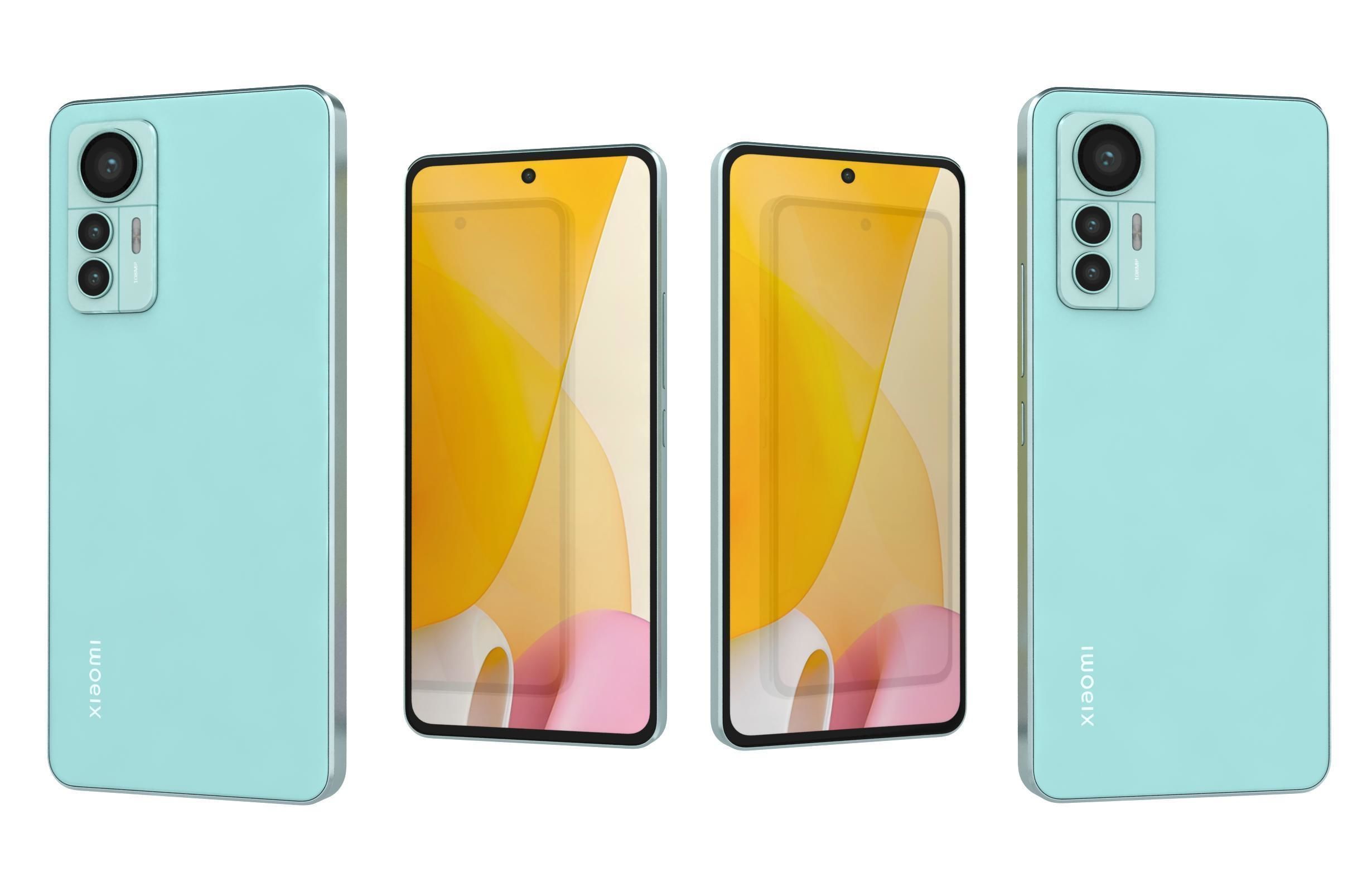 Xiaomi 12 Lite All Colors 3D model_32
