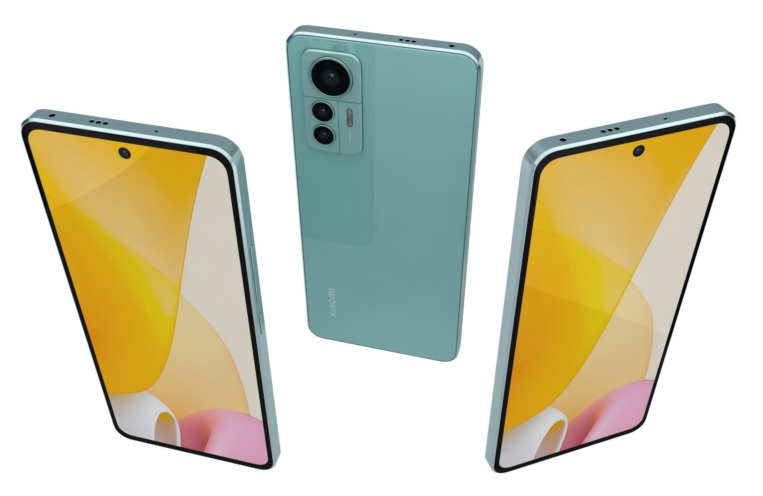 Xiaomi 12 Lite All Colors 3D model_26