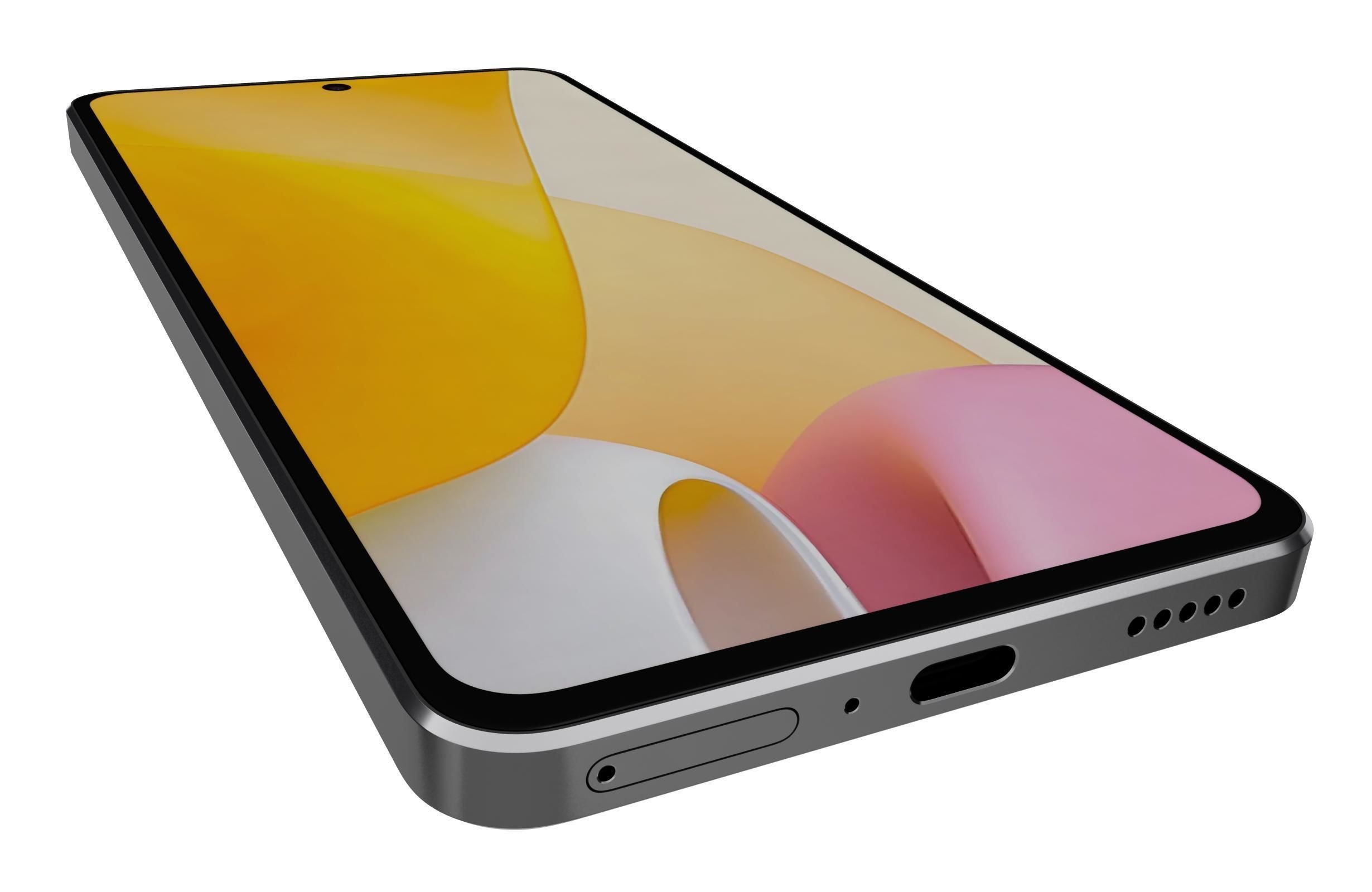 Xiaomi 12 Lite All Colors 3D model_13