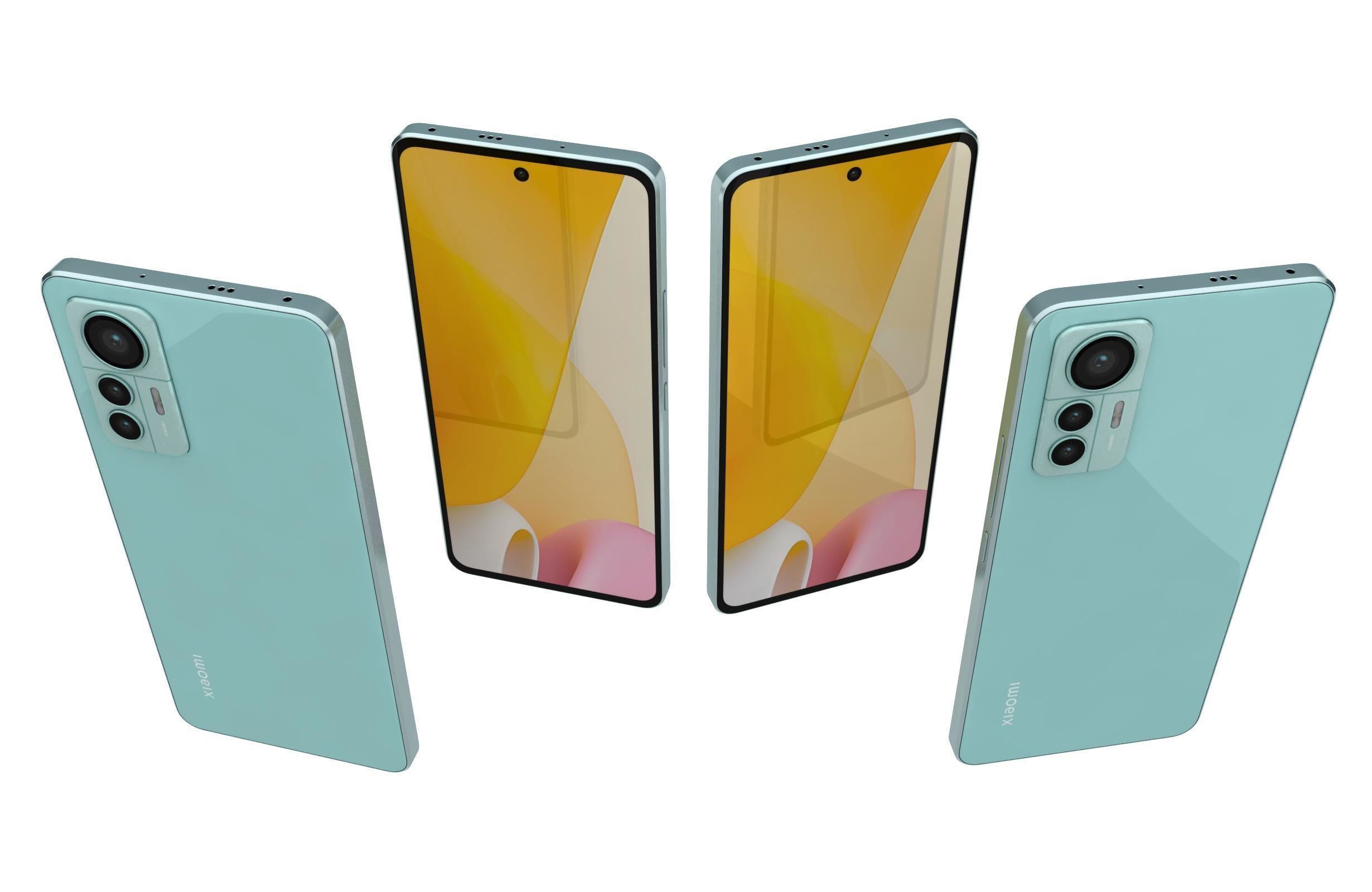 Xiaomi 12 Lite All Colors 3D model_35