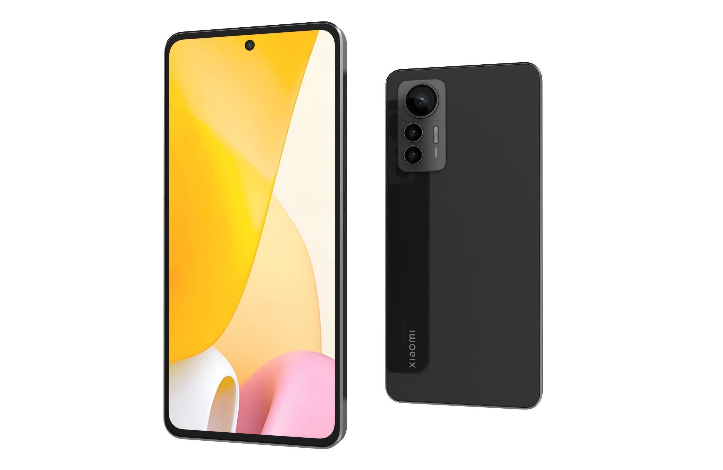 Xiaomi 12 Lite All Colors 3D model_40