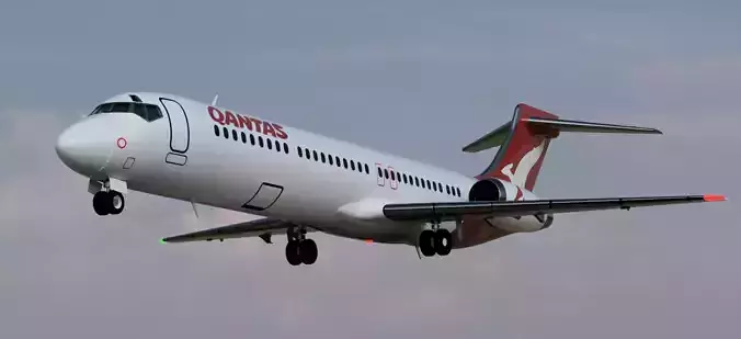 Boeing 717 RC 3D Printable MODEL 3D print model