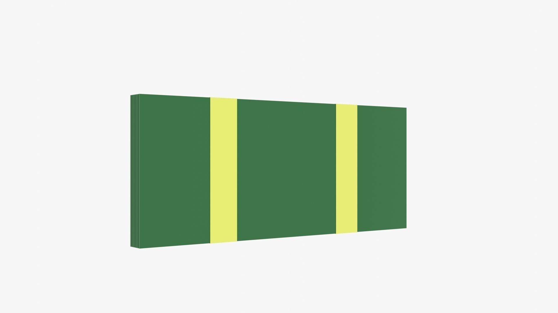 Bundle Money Low-poly 3D model_11