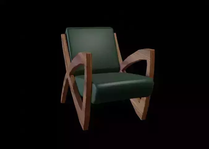 Chair crossed legs