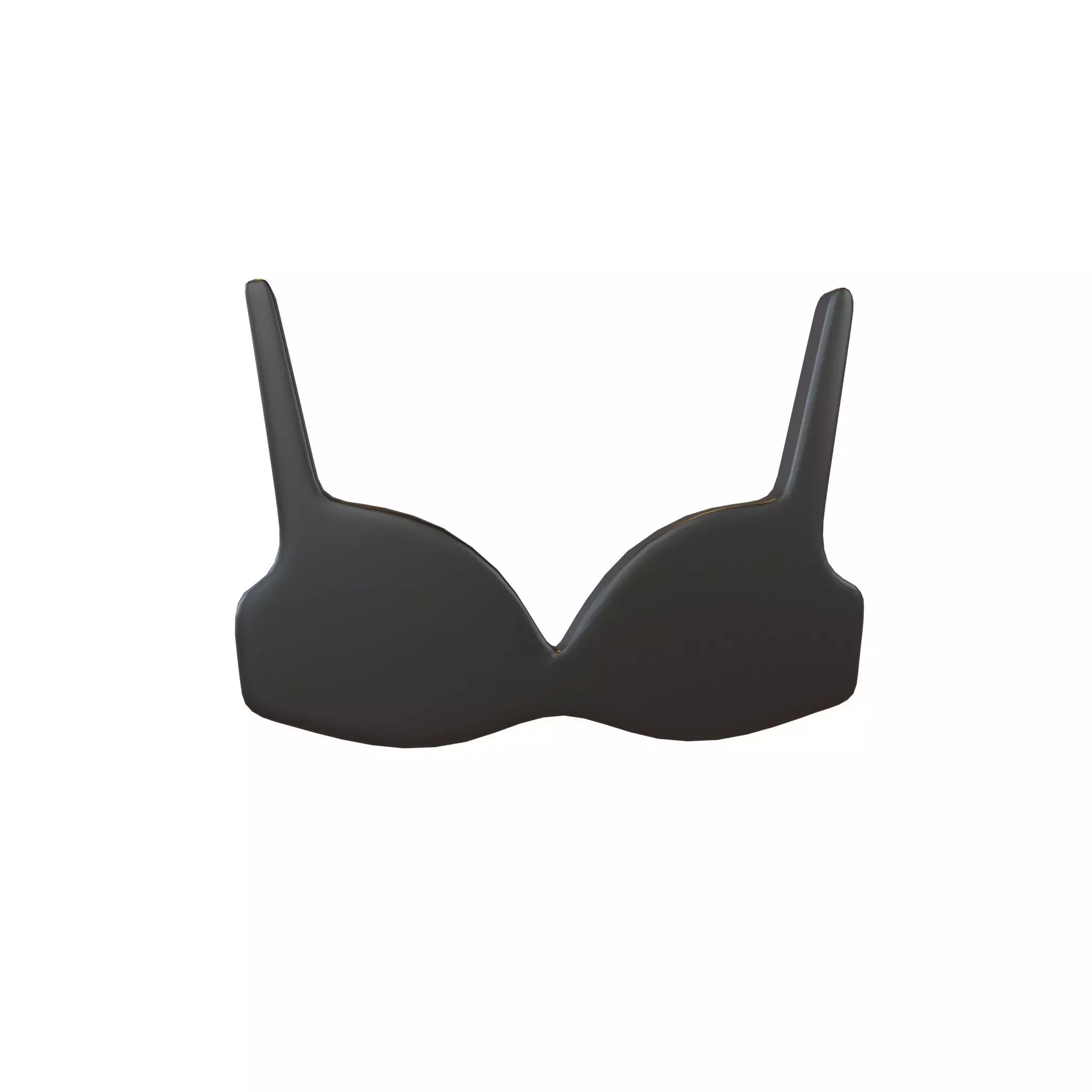 Bra Symbol v1 001 Low-poly 3D model