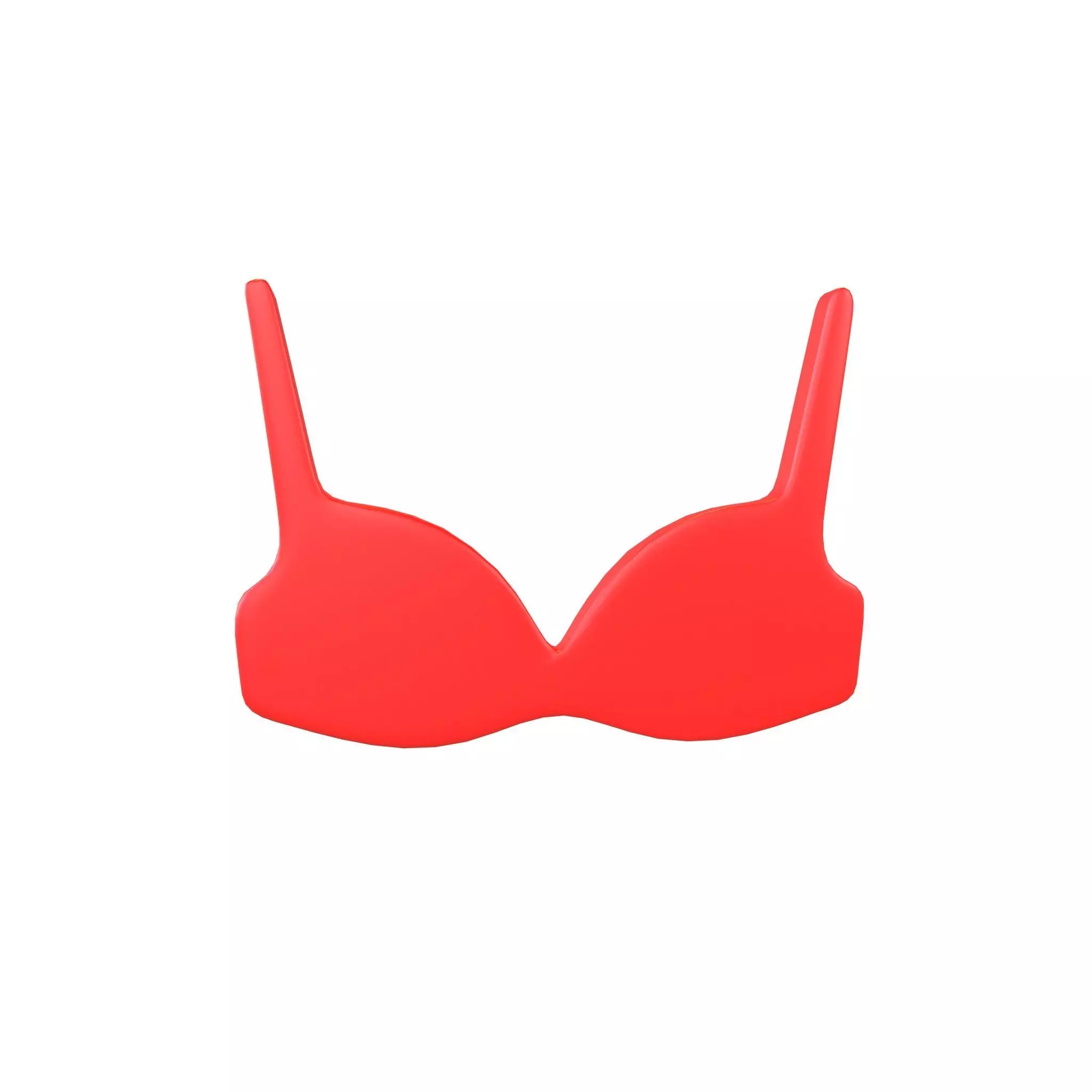 Bra Symbol v1 003 Low-poly 3D model