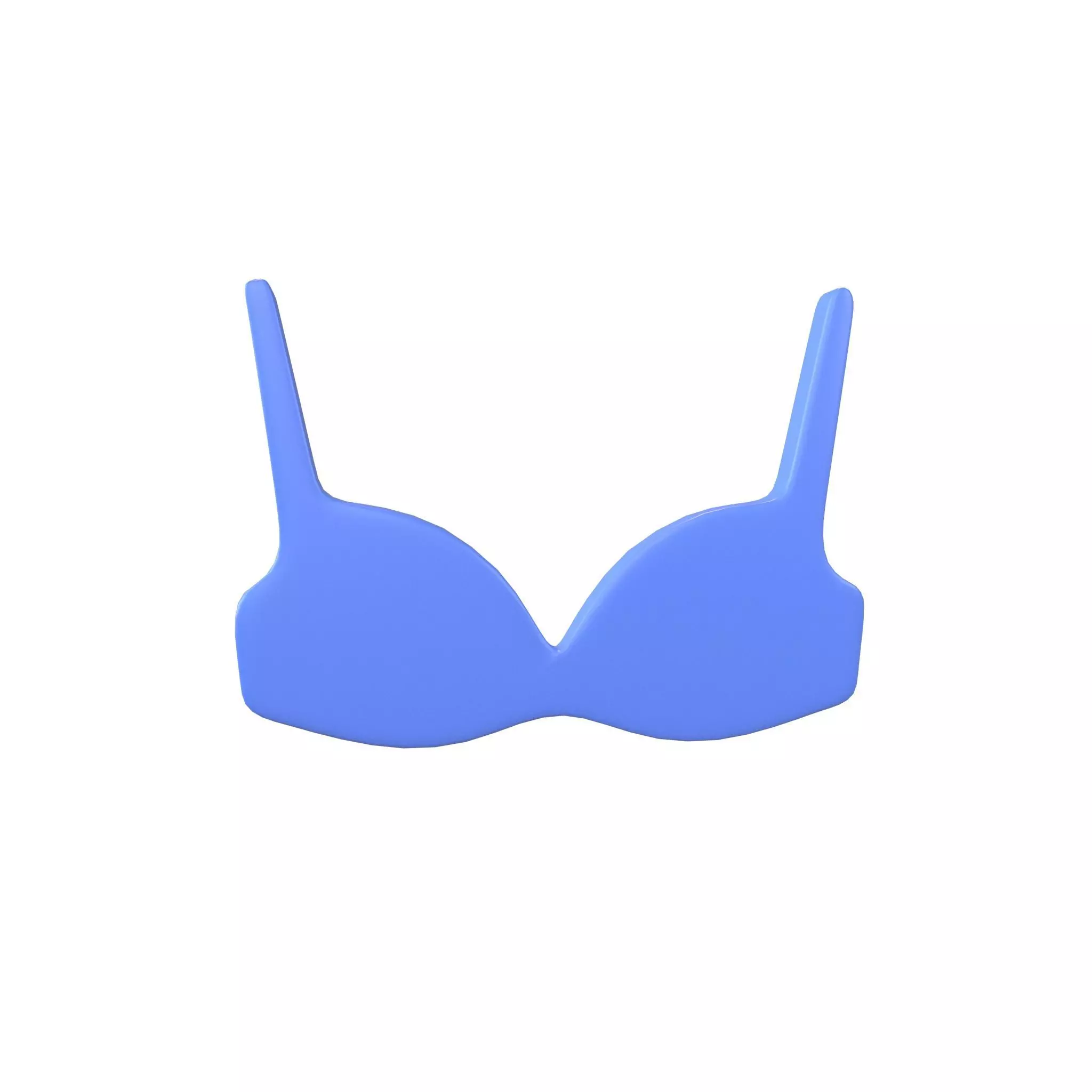Bra Symbol v1 006 Low-poly 3D model