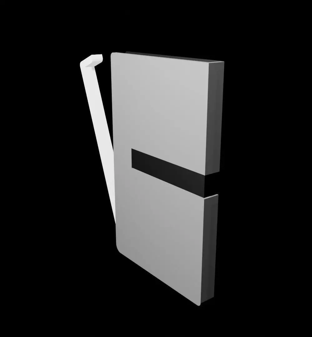 Smart card  3D print model_0