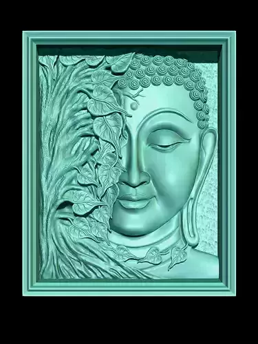 Buddha Wall Decor 3D print model