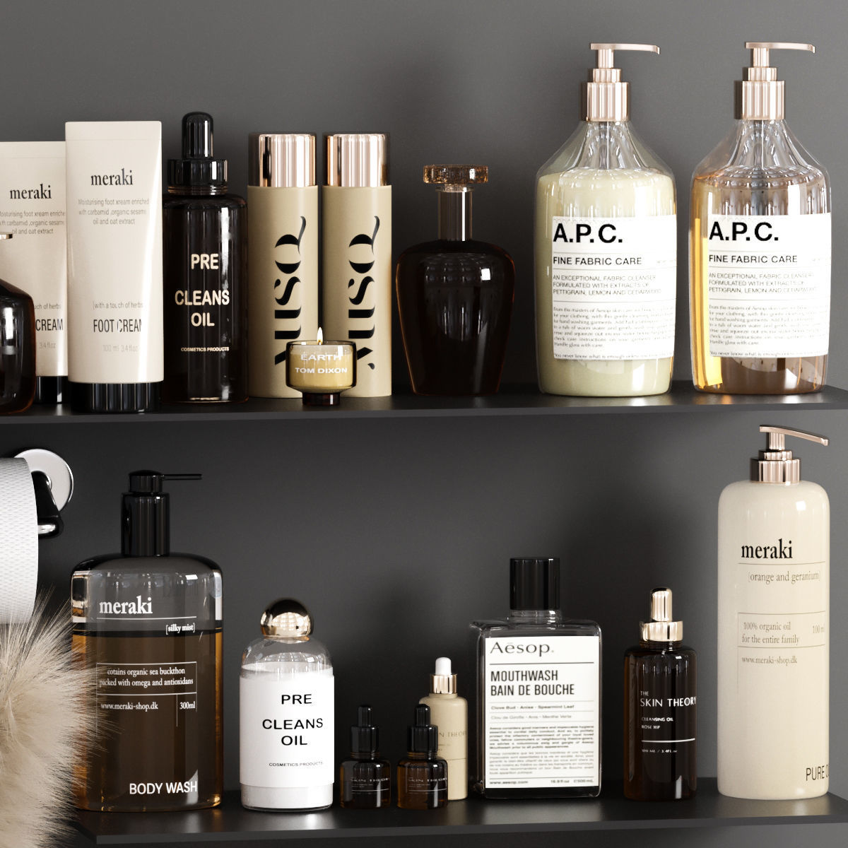 Bathroom Accessories 07 3D model_2