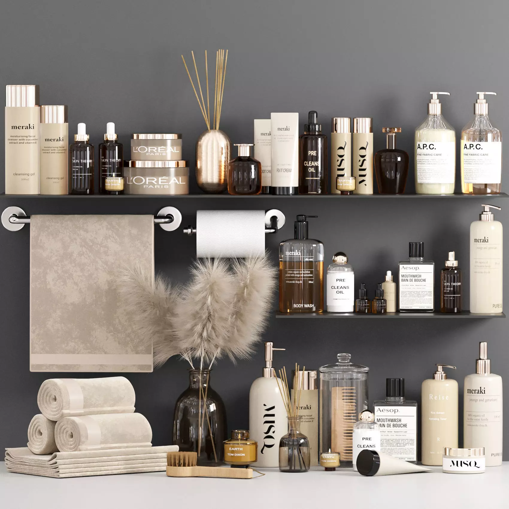 Bathroom Accessories 07 3D model_0