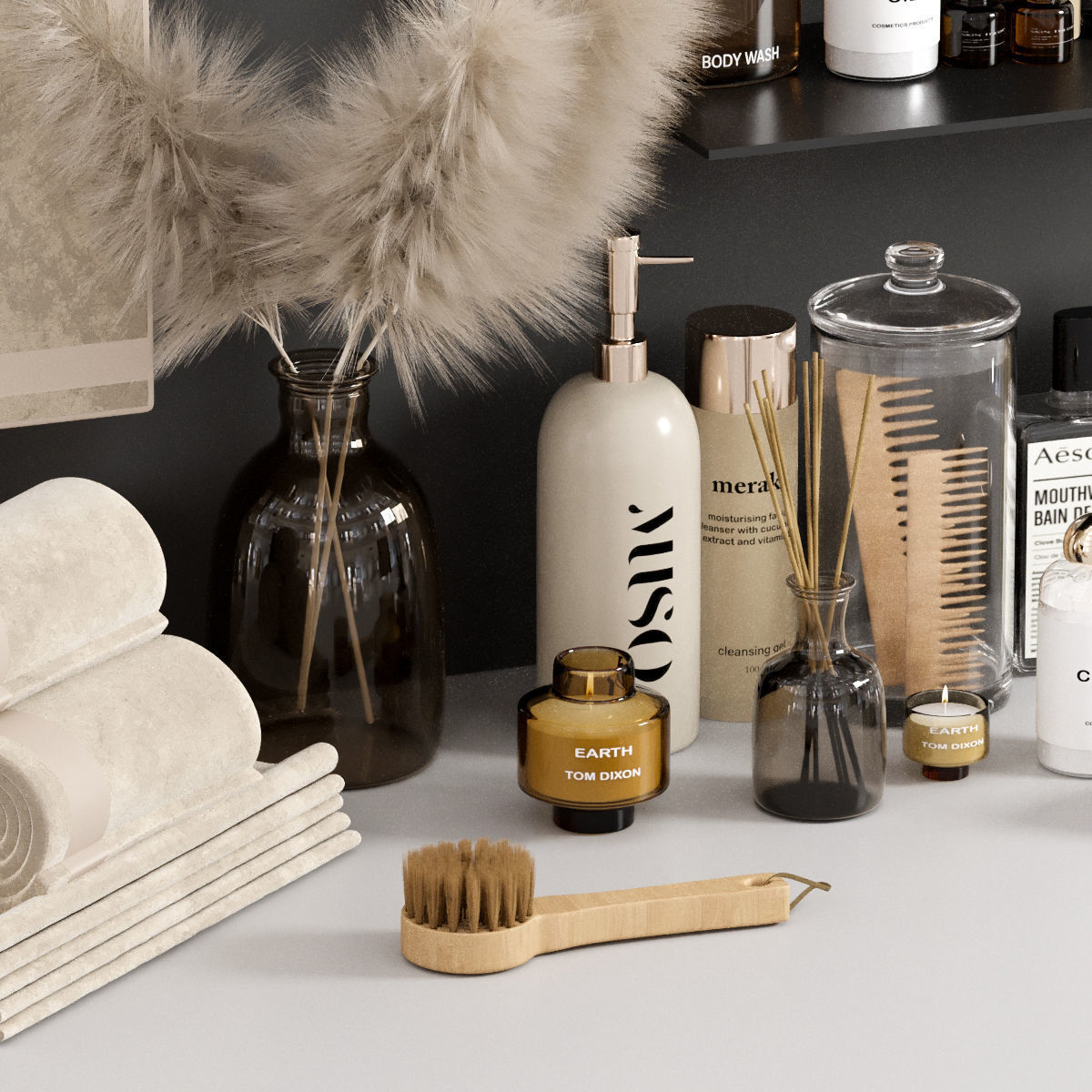 Bathroom Accessories 07 3D model_1