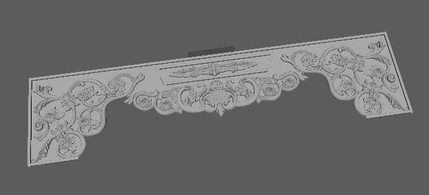 dekor ornament 3D model_2